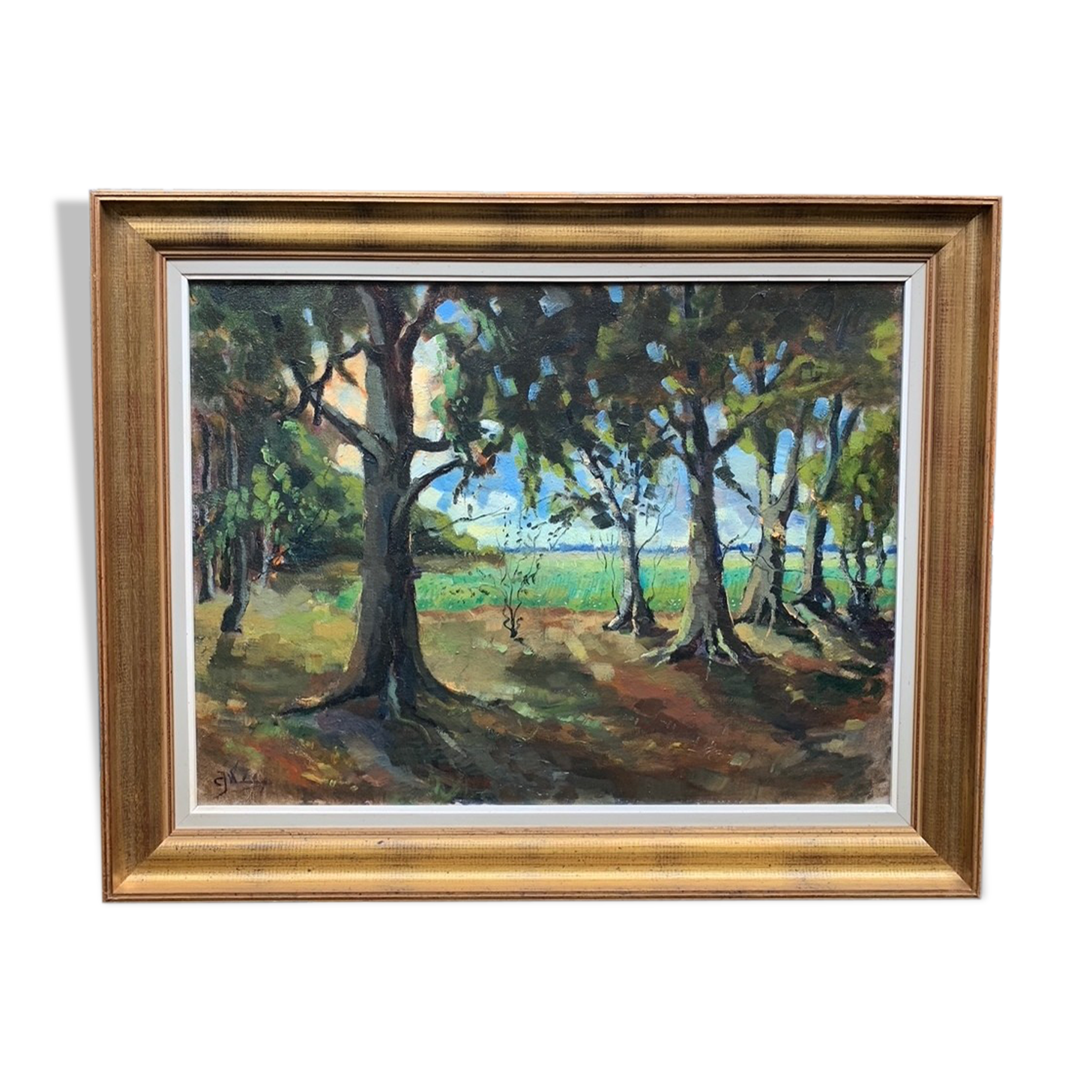 Painting "Summer Forest"