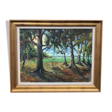 Painting "Summer Forest"