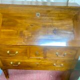 Walnut desk Directoire