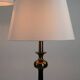 Pair of Floor Lamps in Black and Gold, The Netherlands — 1990s
