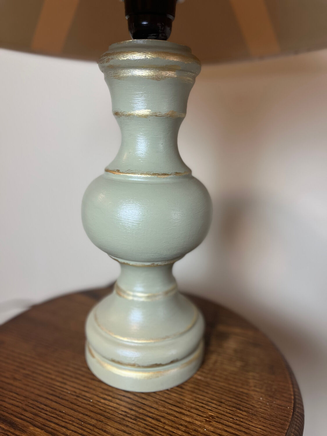 Celadon green lamp