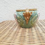 Pot cover in dabbling decoration butterflies