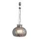 Suspension en verre à 4 lumières, Glashütte, Limbourg, années 1970, suspension, plafonnier