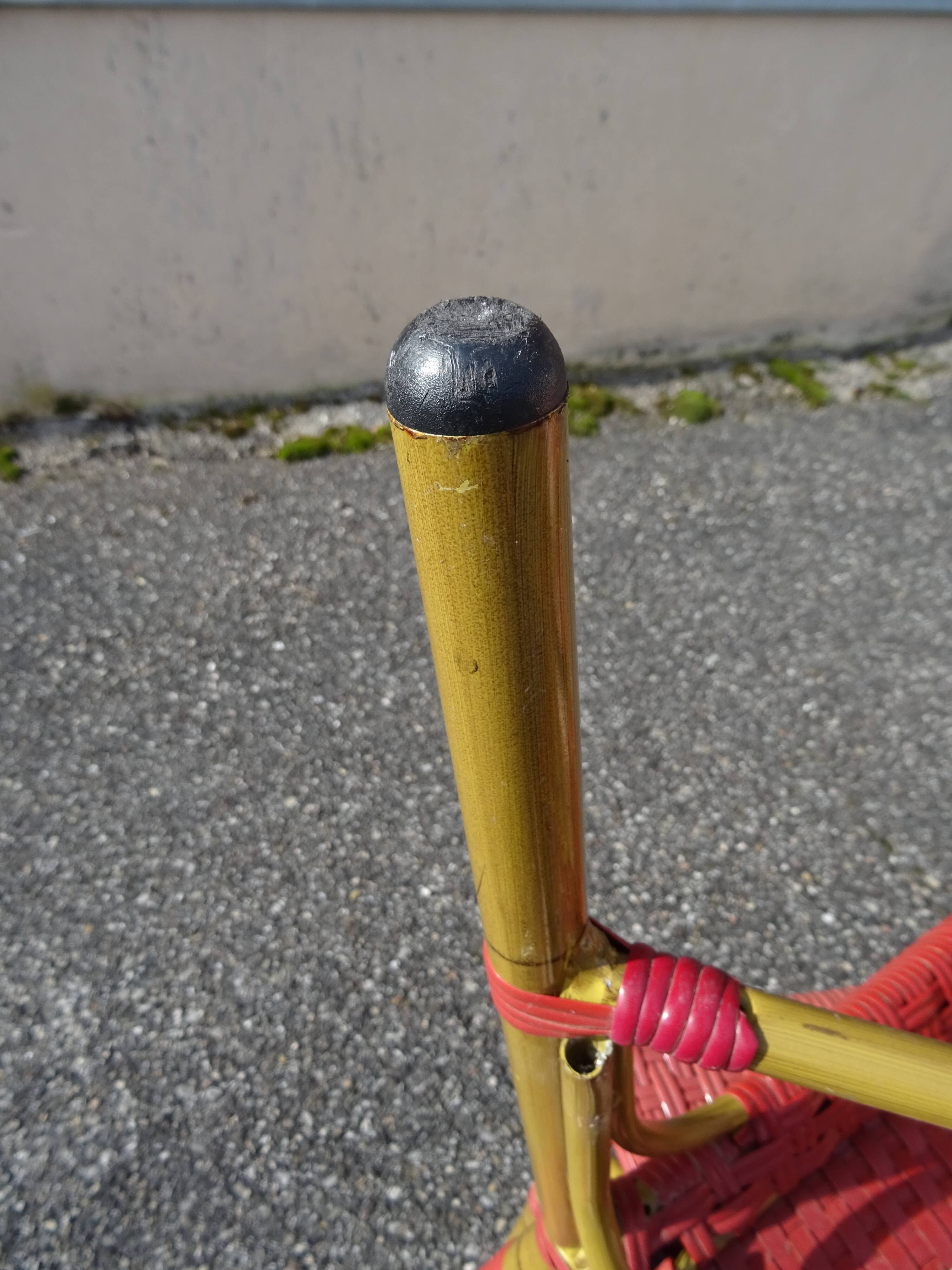 Pair of vintage Parisian bistro chairs
