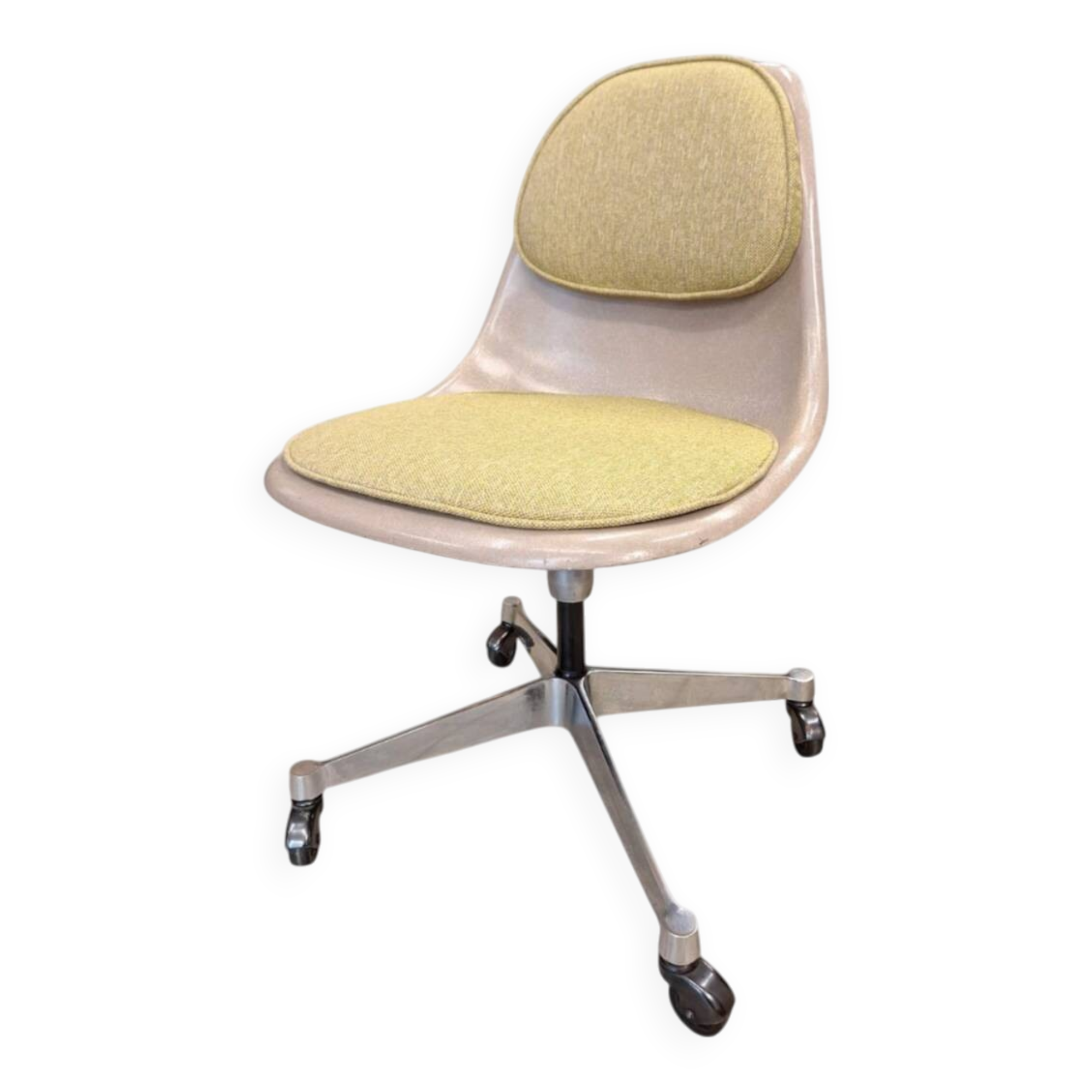 Eames model pscc-4 task chair by herman miller 1950s / new upholstery