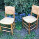 Charlotte Perriand 2 chairs mulched Bauche model n ° 19 ash 1950