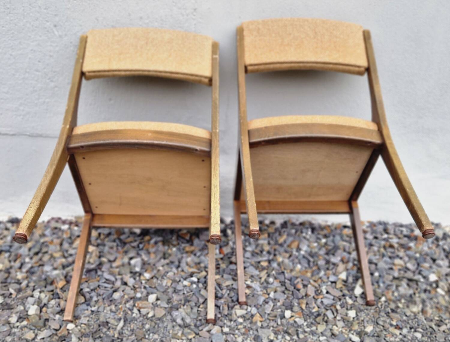 Paire de chaises vintage années 70/80