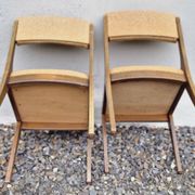 Paire de chaises vintage années 70/80