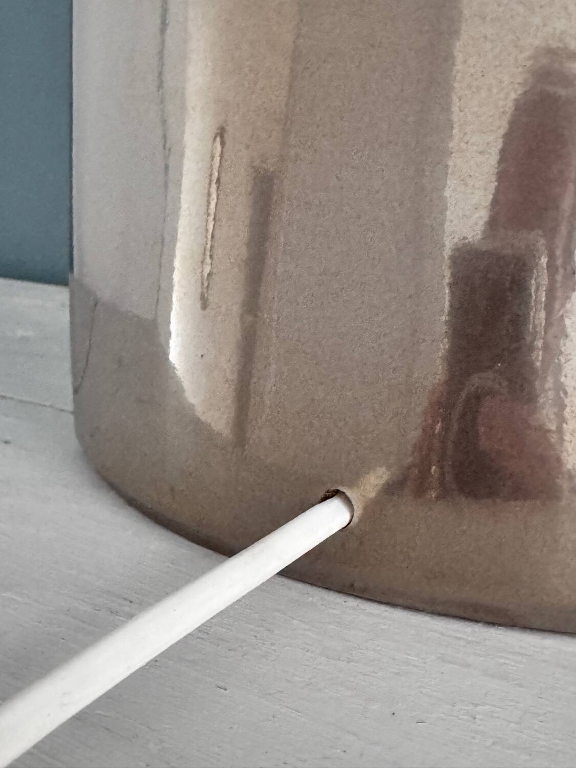 Molin Charolles lamp for Lancel Paris