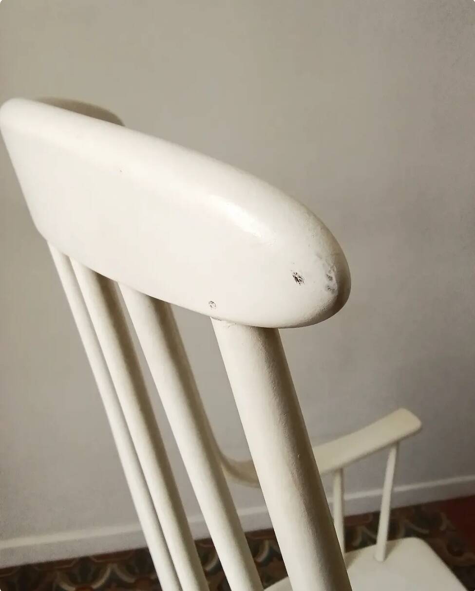 "Grandessa" rocking chair by Lena Larson for Nesto, Sweden 1960s