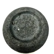 Signed Raku ceramic vase, 1990