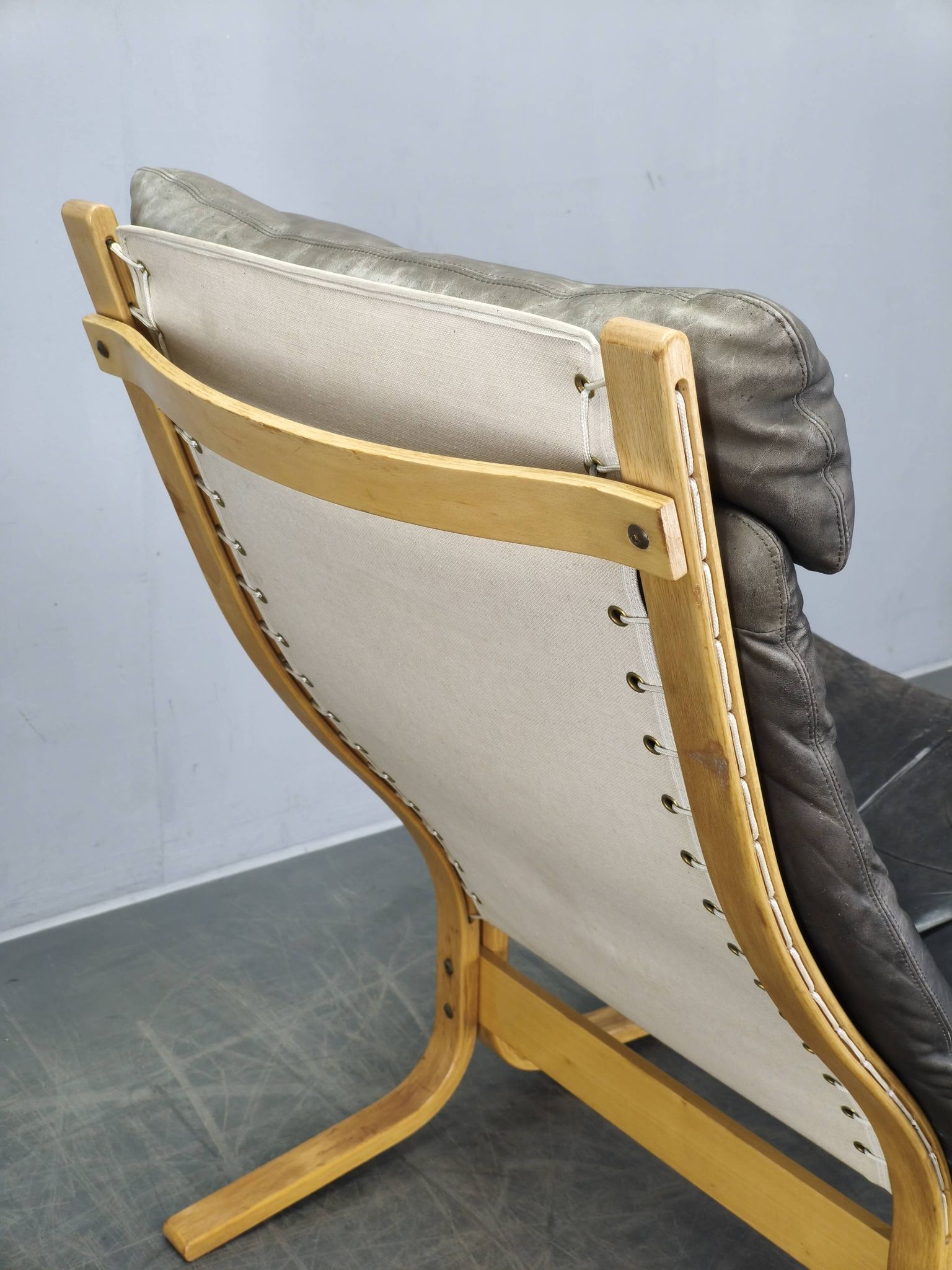 Ingmar Relling Siesta Lounge Chair in Leather, Norway, 1970s