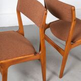 Set of 4 Danish Chairs by Nova Møbler