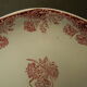 Ravier old in faience. Carnation decoration