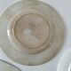 Set of 4 vintage summer fruit dessert plates.