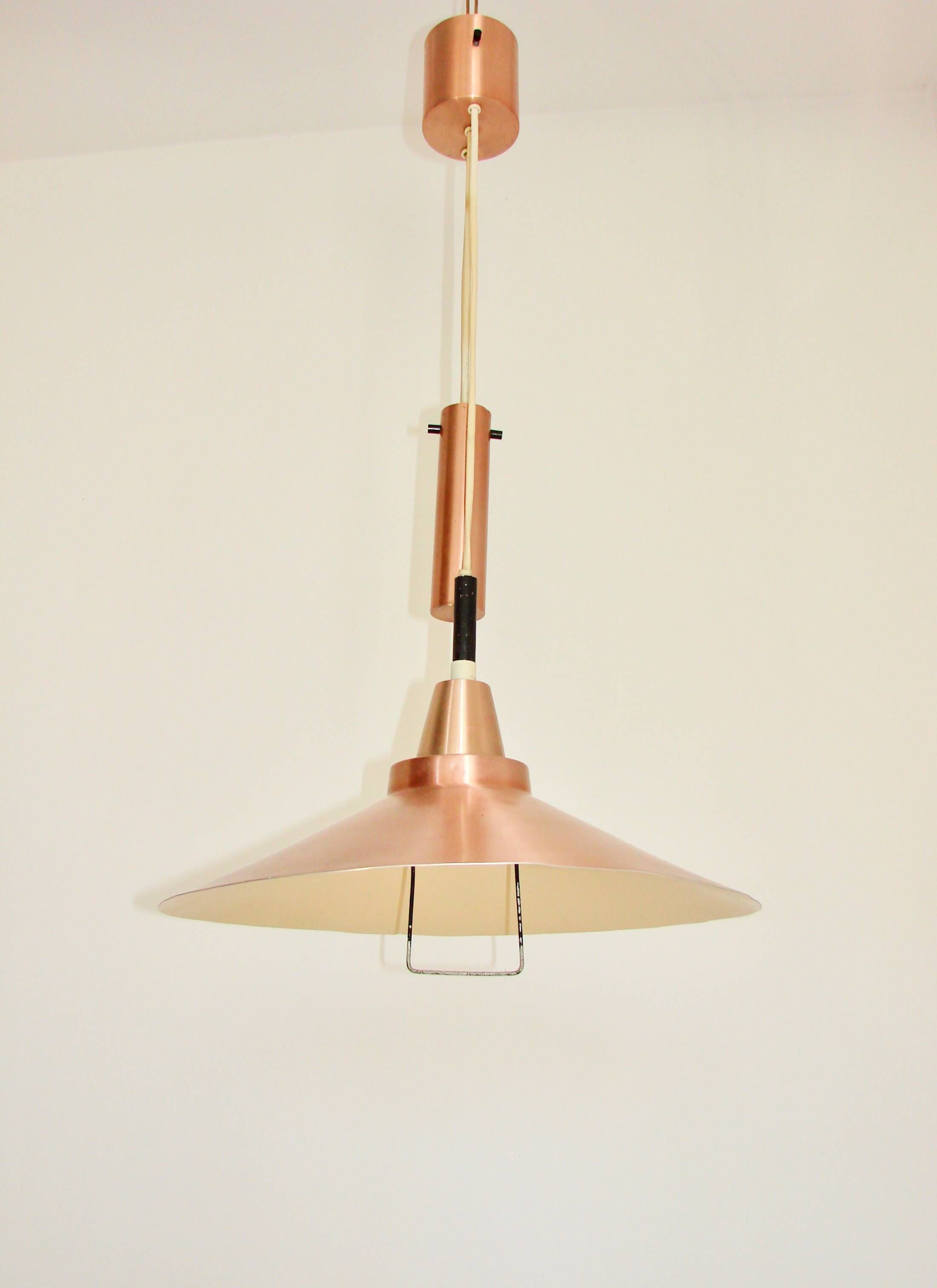 Lampa wisząca DDR, lata 70