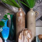 Free form sculpture in fossil wood
