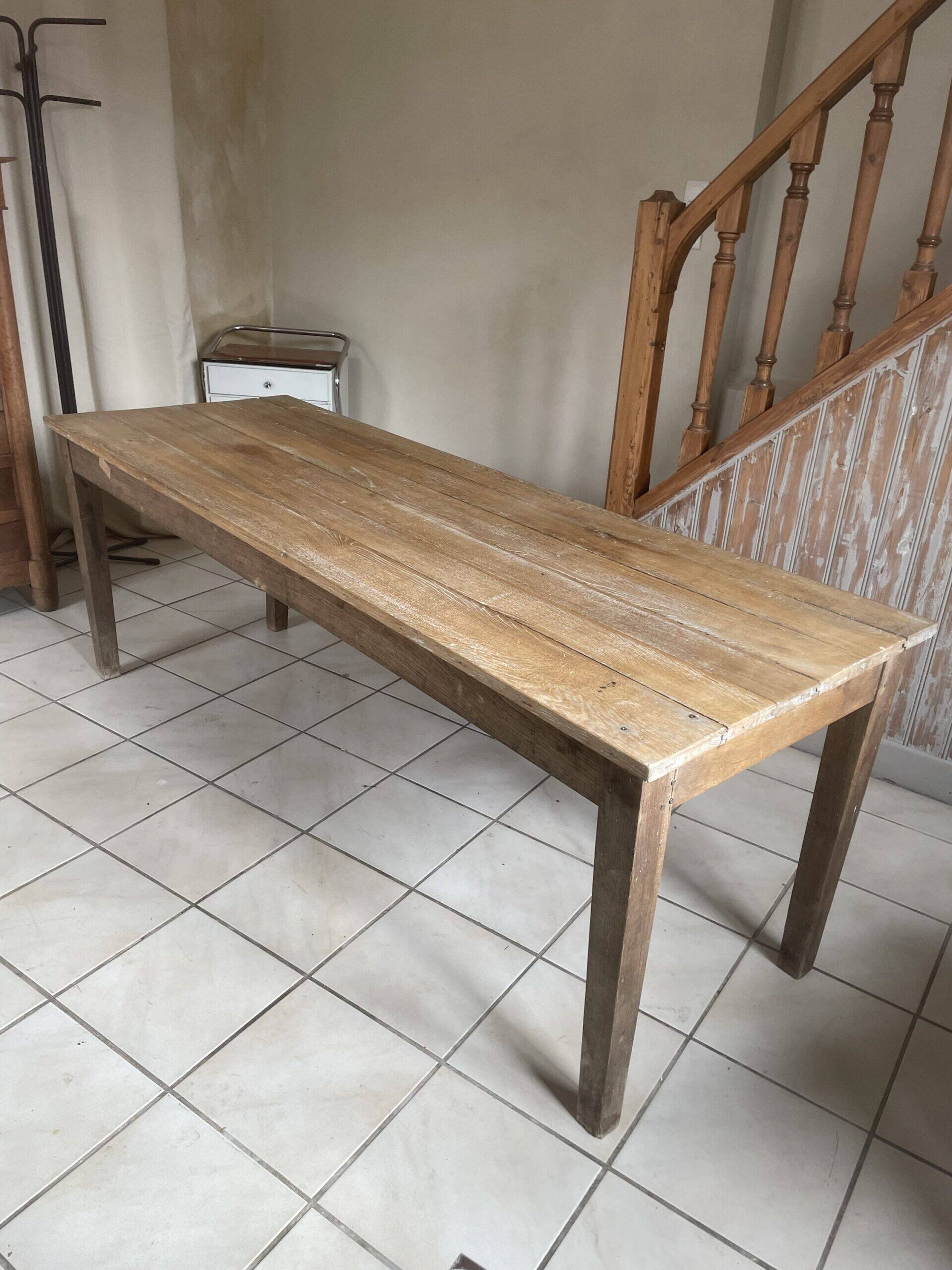 Country farmhouse table