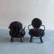 Pair of limited edition lounge chairs by Olivier De Schrijver for Ode’s Design
