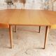Table ronde scandinave extensible