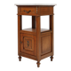 Art Deco nightstand with a Carrara marble top, France ca. 1910