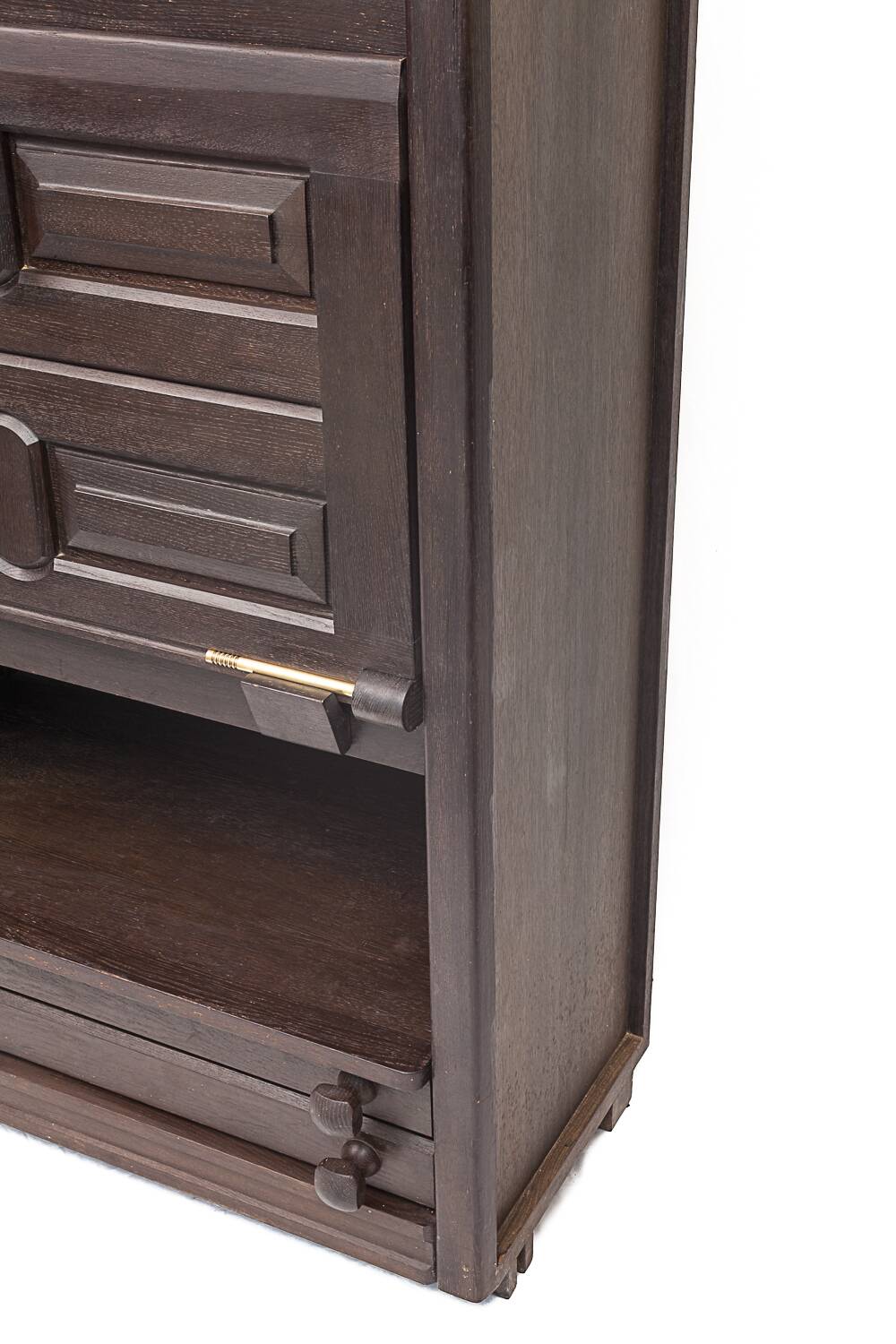 Guillerme and Chambron glass cabinet