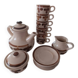 Vintage Gien Copenhagen coffee set