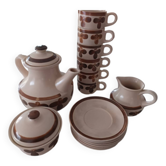 Vintage Gien Copenhagen coffee set