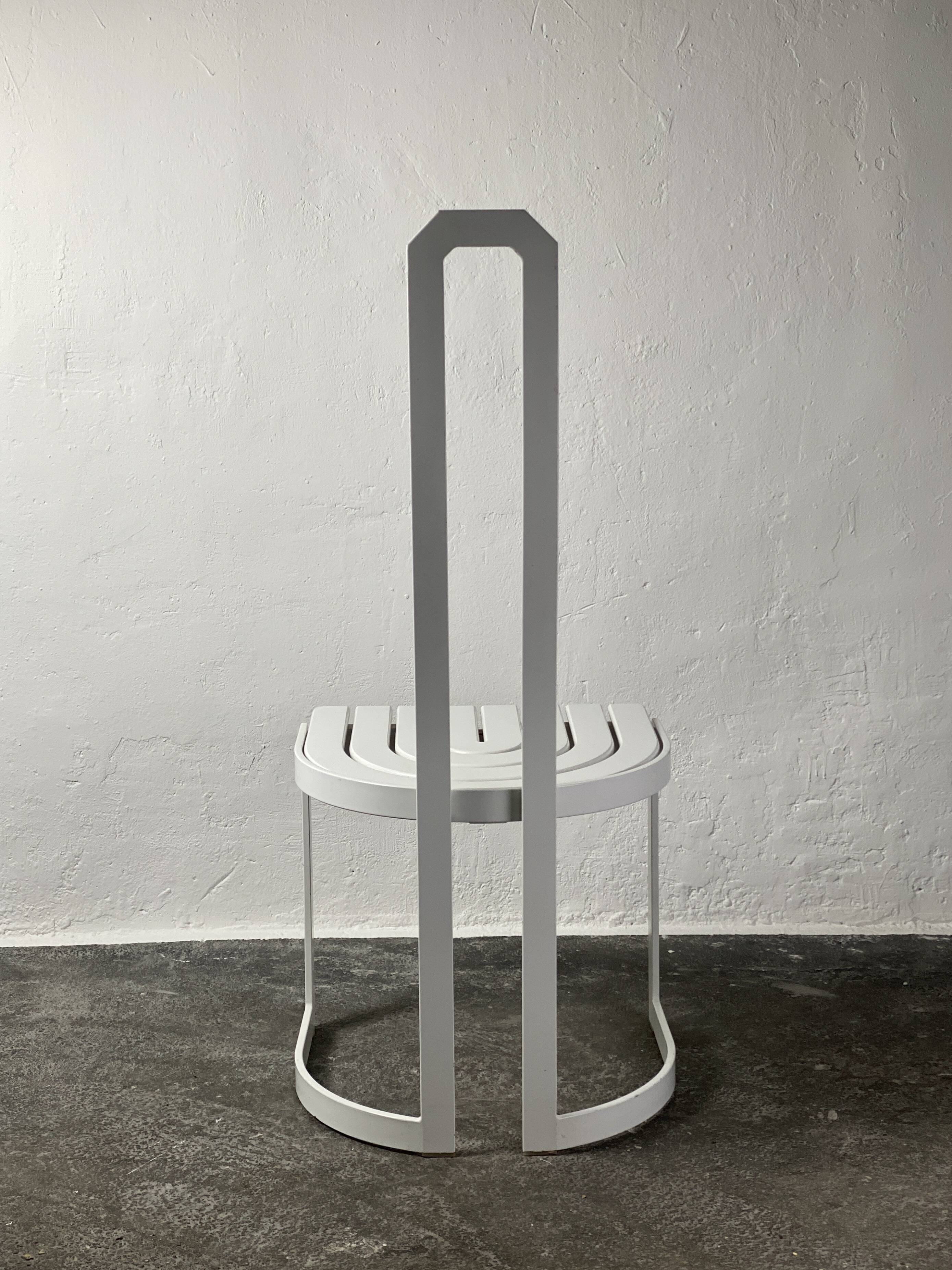 Post-Modern chairs by Allmilmö, 1980s