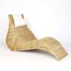 Chaise longue en rotin