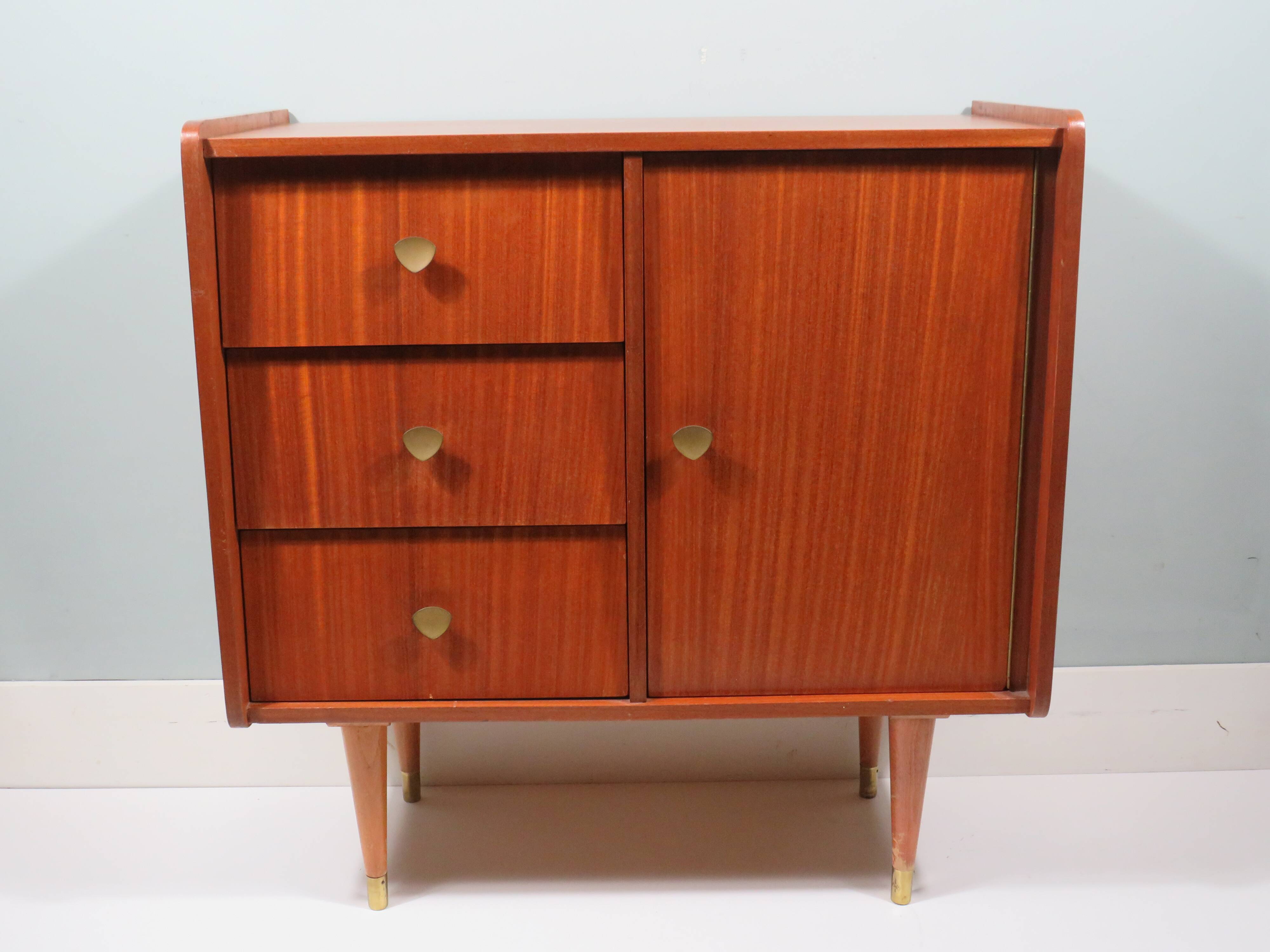 Wooden sideboard, 1960s