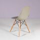 1960s set of 4 dining chairs in “sea foam” green fiberglass / Charles & Ray Eames / Herman Miller, USA