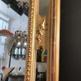 Mirror gilded with bevelled ice sheet 170x98cm
