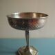 vintage centre table cup silver-plated art deco French silver metal cup