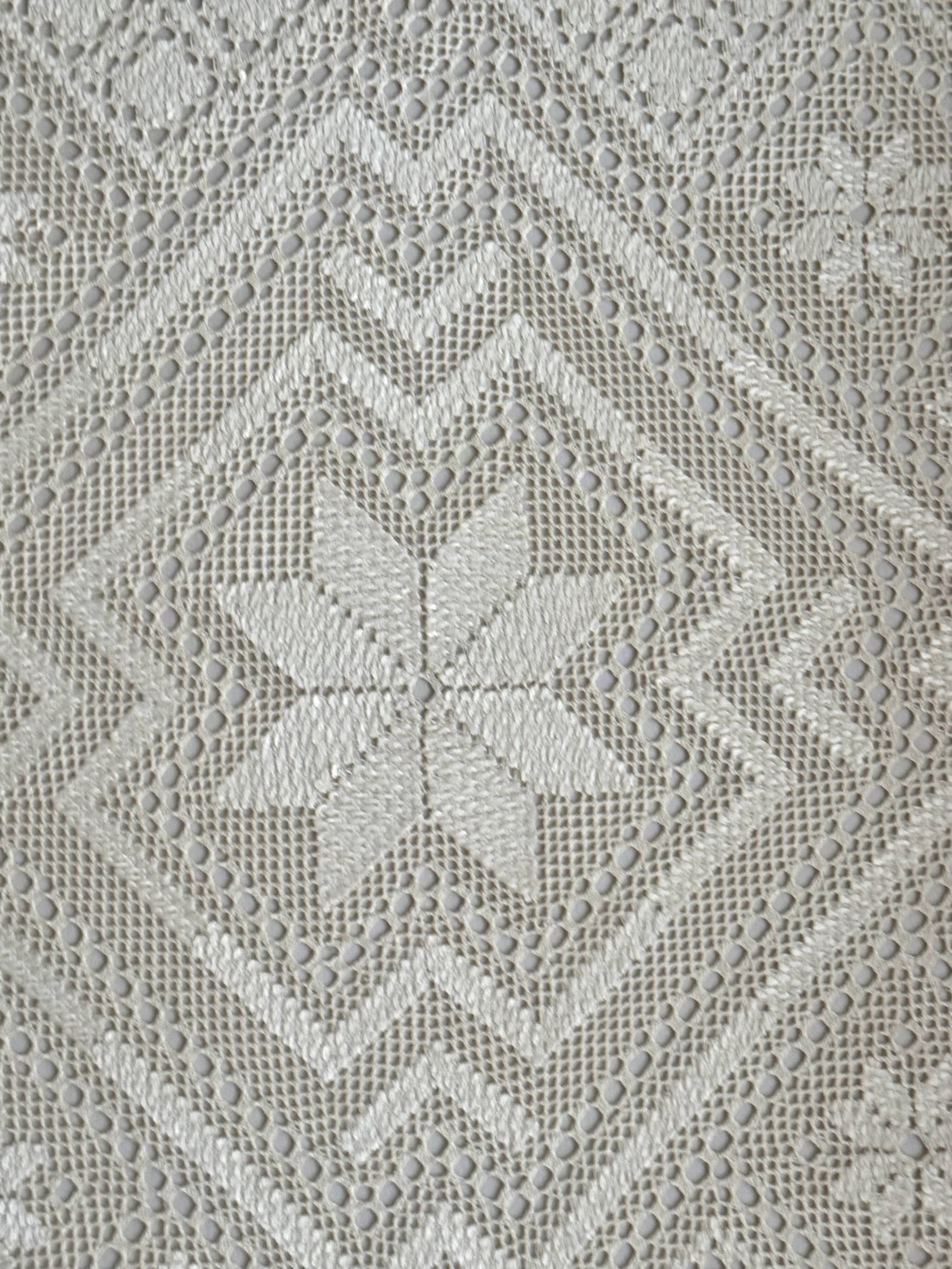 Applique, plafonnier suédois moderne en textile crocheté