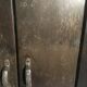 Renovated kitchen furniture and revisited in 50s metal