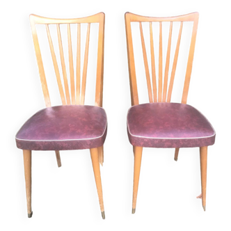 Pair of Charles Ramos chairs 1960