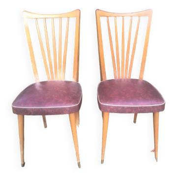 Pair of Charles Ramos chairs 1960
