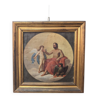 Oil on canvas, ancient XVIII-XIX - Greco-Roman mythology