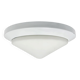 1980s Bahag round ceiling light made of glass and metal