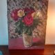 Tableau nature morte au bouquet de roses