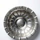 Large basin, bowl, Olri Italy vintage 1950s hammered silver.