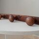 Vintage wooden coat rack 70s/80s