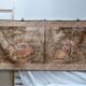 Large Aubusson-style wall tapestry with a gallant scene, 196 cm