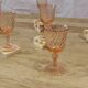 Set of 6 Luminarc Rosaline liqueur/port glasses