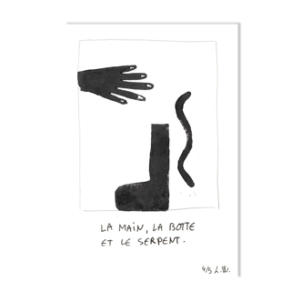 La main la botte et le serpent