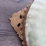 Antique celadon porcelain bowl mounted in gilded bronze, 19th century.