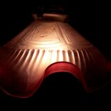 Suspension early 20th colored glass paste