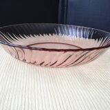 Deep dish, vintage Rosaline vegetable dish from Arcoroc