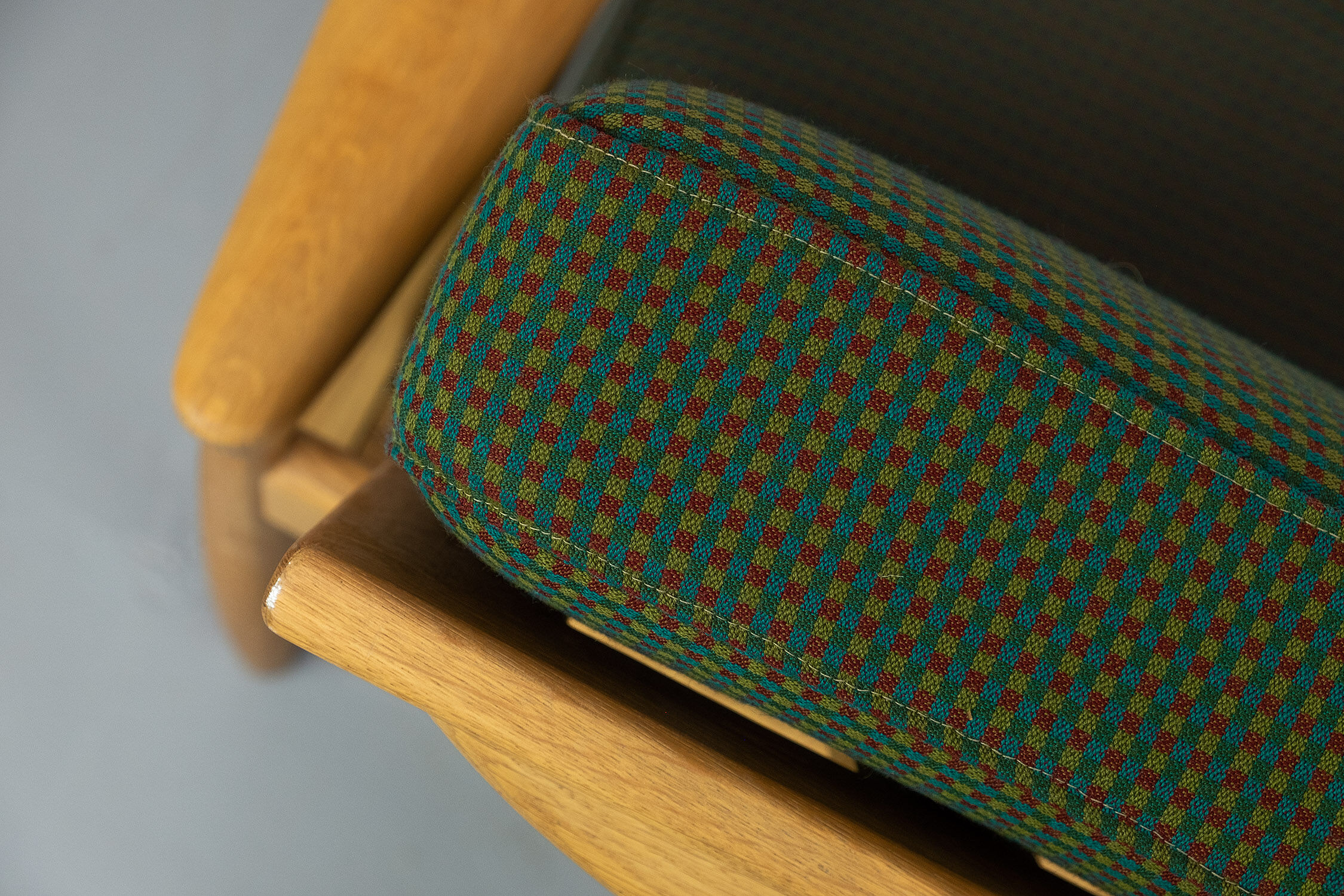 Vintage "Kolding" Sofa in Oak by Erik Wørtz for Ikea, 1960s